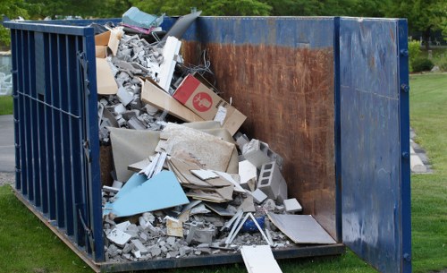 Clean and organized property after professional rubbish clearance in West London