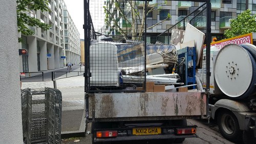 Variety of business waste types in Notting Hill