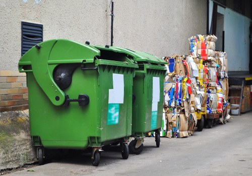 Recycling initiatives in a Regent Street business