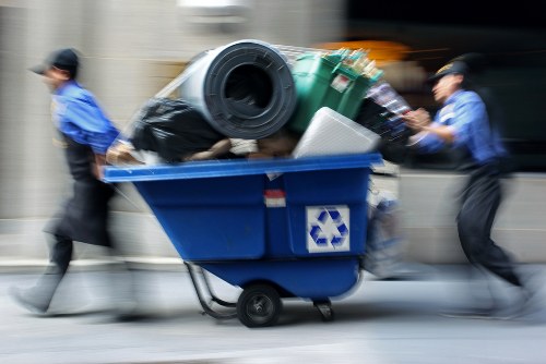 Recycling processes in Hammersmith