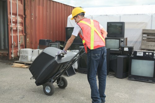 Electronic waste disposal and recycling facility in Hyde Park